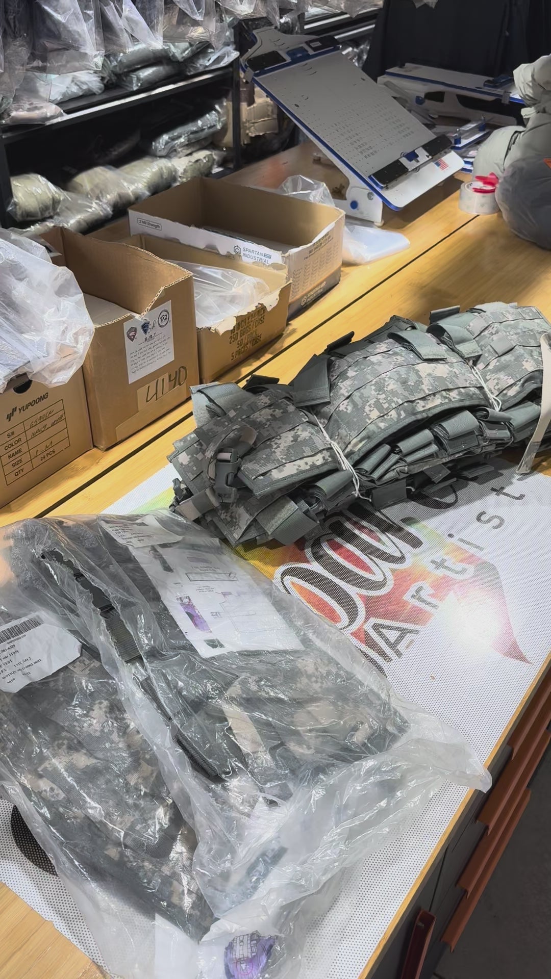 US Military T.A.P System ACU Complete With Shoulder Harness New