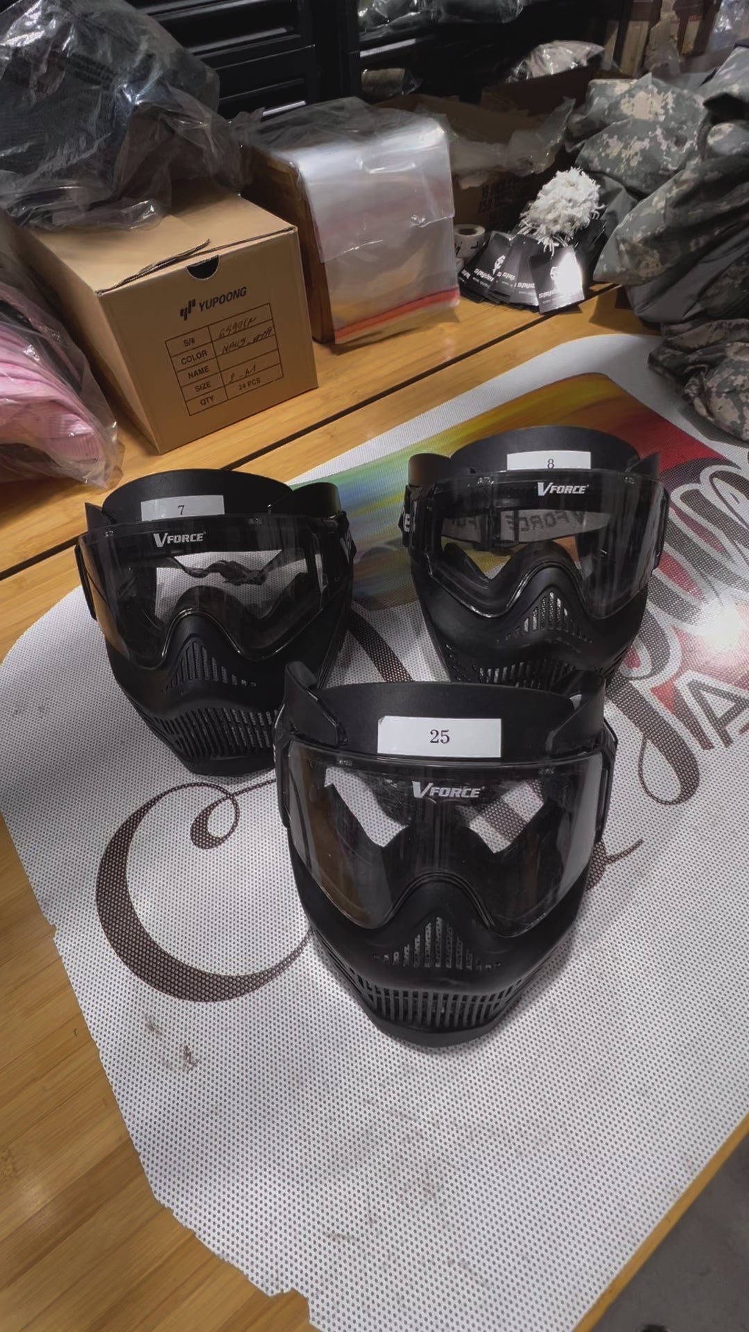 US Military Issued V Force Grill Paintball Mask