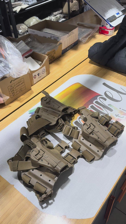 BlackHawk Serpa II Tactical Holster - Beretta M9A4 Right Hand - Coyote Tan