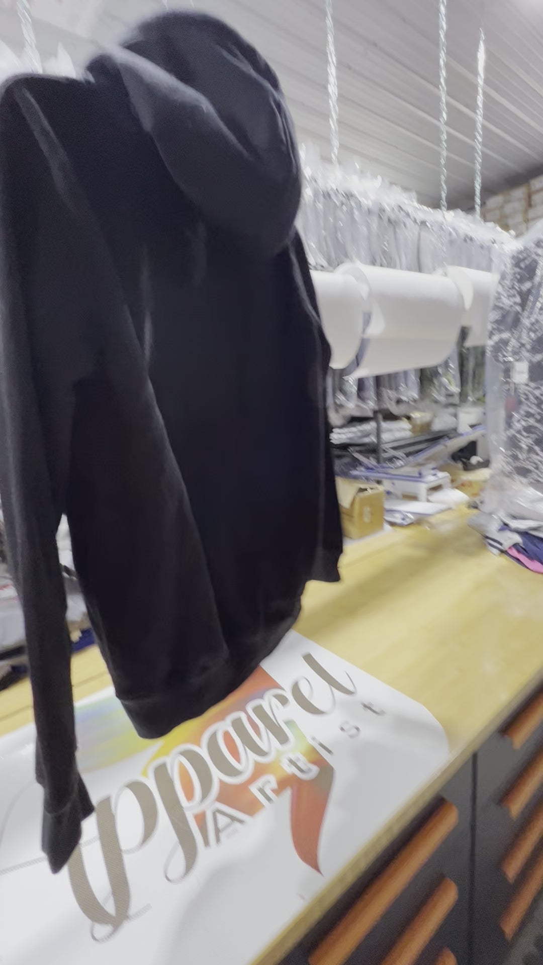 Premium Embroidered RNF Hoodie - Thick Quality Details