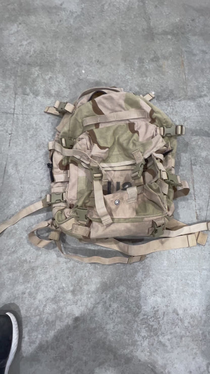 US Army Backpack Desert MOLLE II GI Military Rucksack