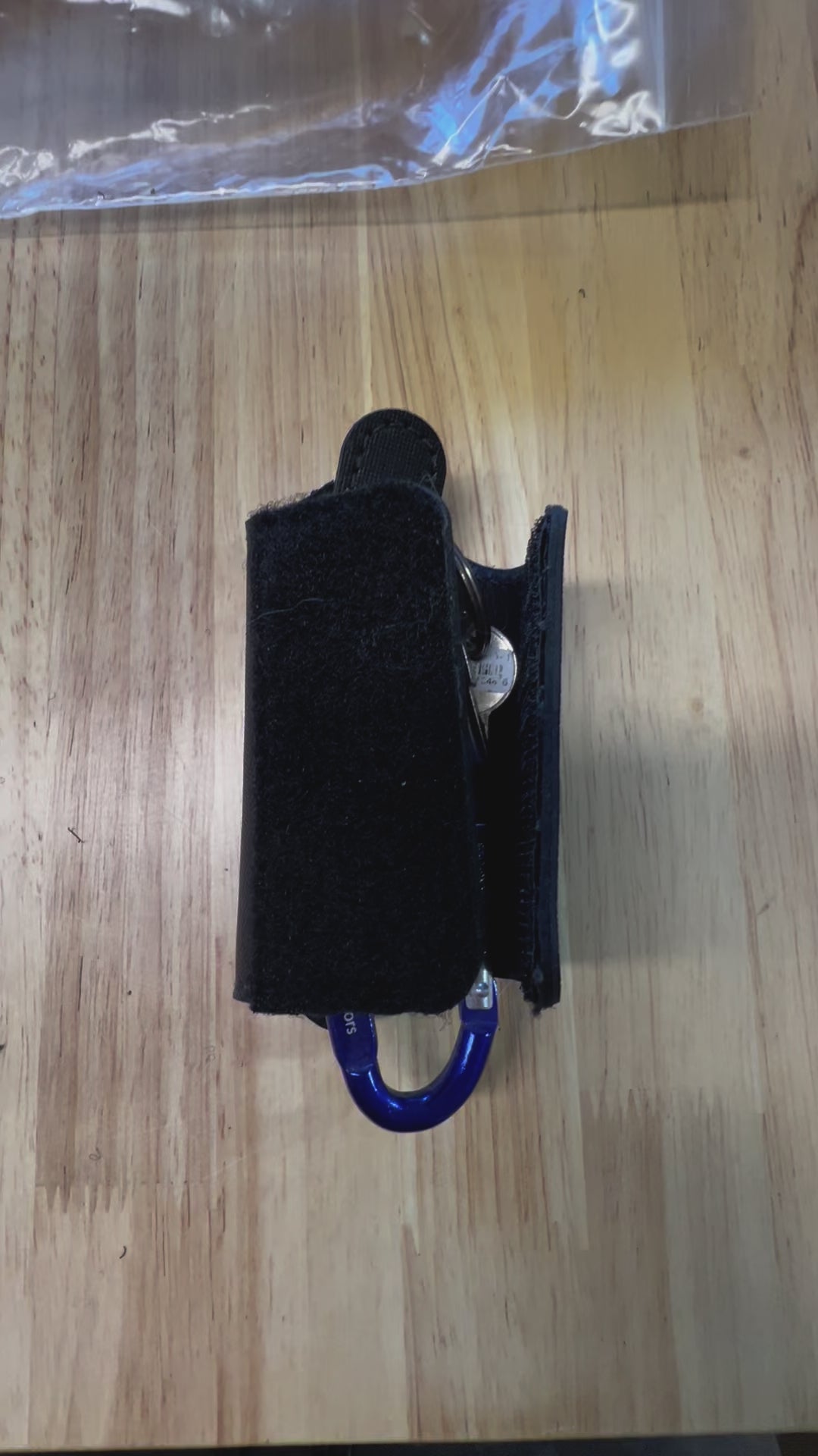 Safariland Model 170 Silent Key Ring Holder - Tactical Belt Mount (New)