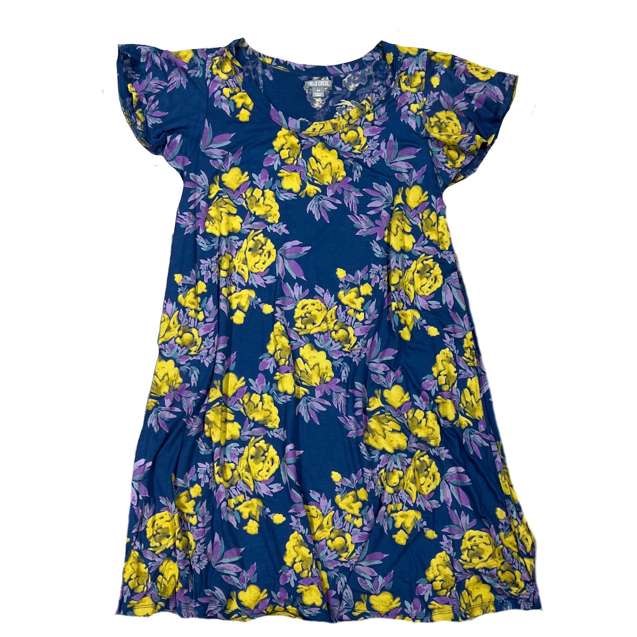 Women's Spring Summer Fall Dress in Vibrant Colors - Sizes M & 2XL
