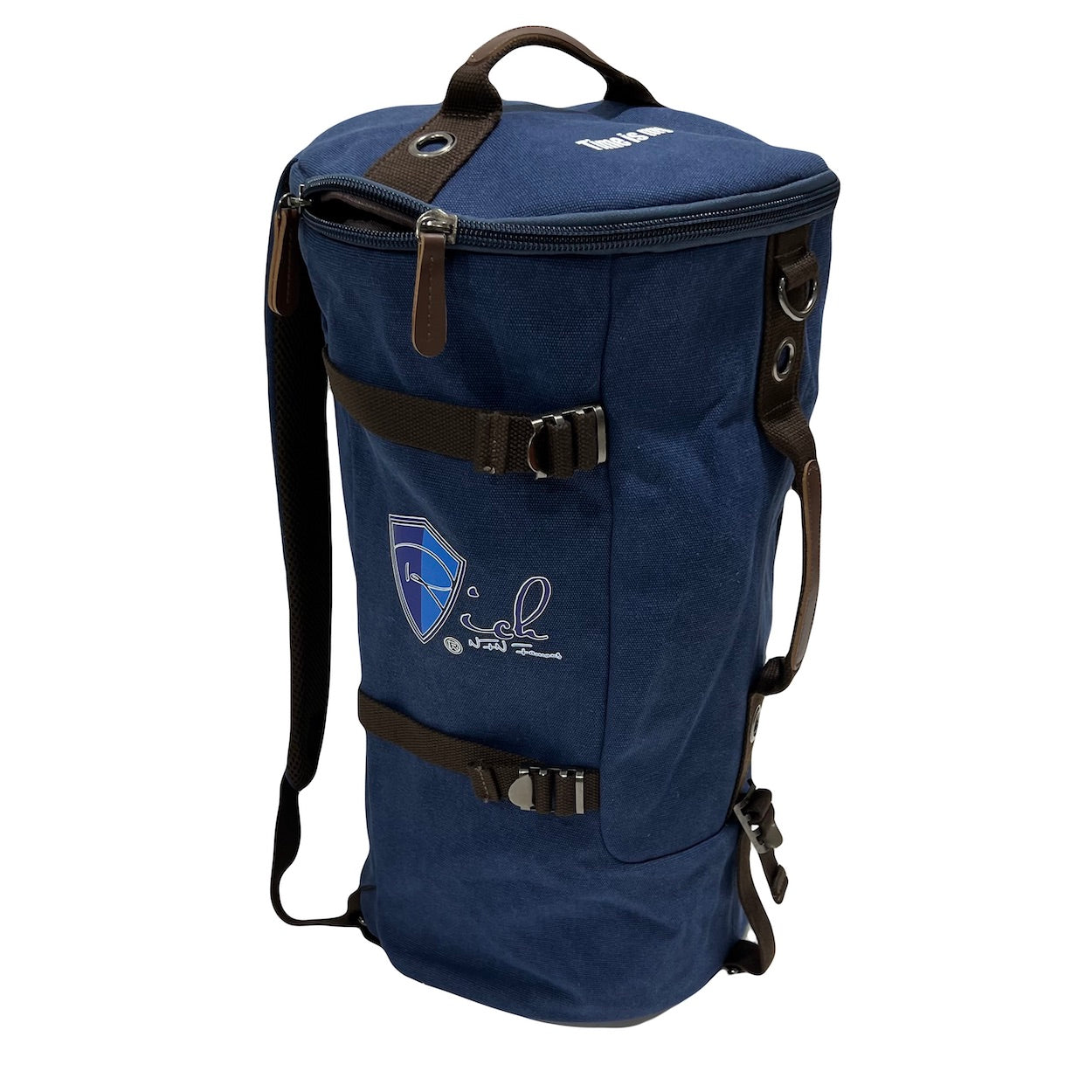 RnF Vintage Barrel Travel Backpack - Classic Style Duffle Bag (4 Colors)