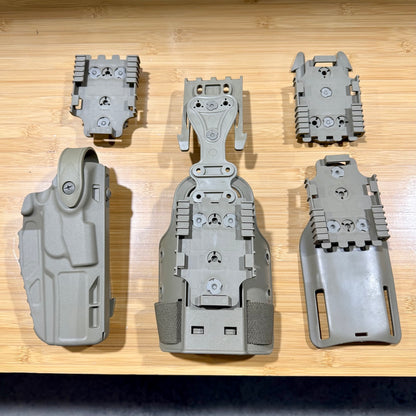 Safariland Tactical Drop Leg Holster - Sig P320/P250 Right Hand MilitaryMHH Kit