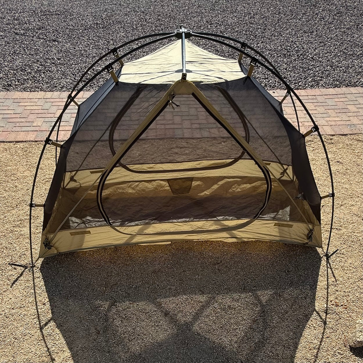 LiteFighter Combat Tent - US Army Issued One Person OCP Multicam - Ultra-Lightweight 4lbs