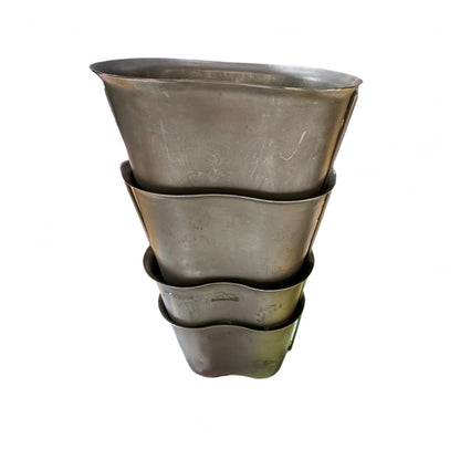 US Military Canteen Cups 4-Pack - Authentic Surplus Field Cooking Gear