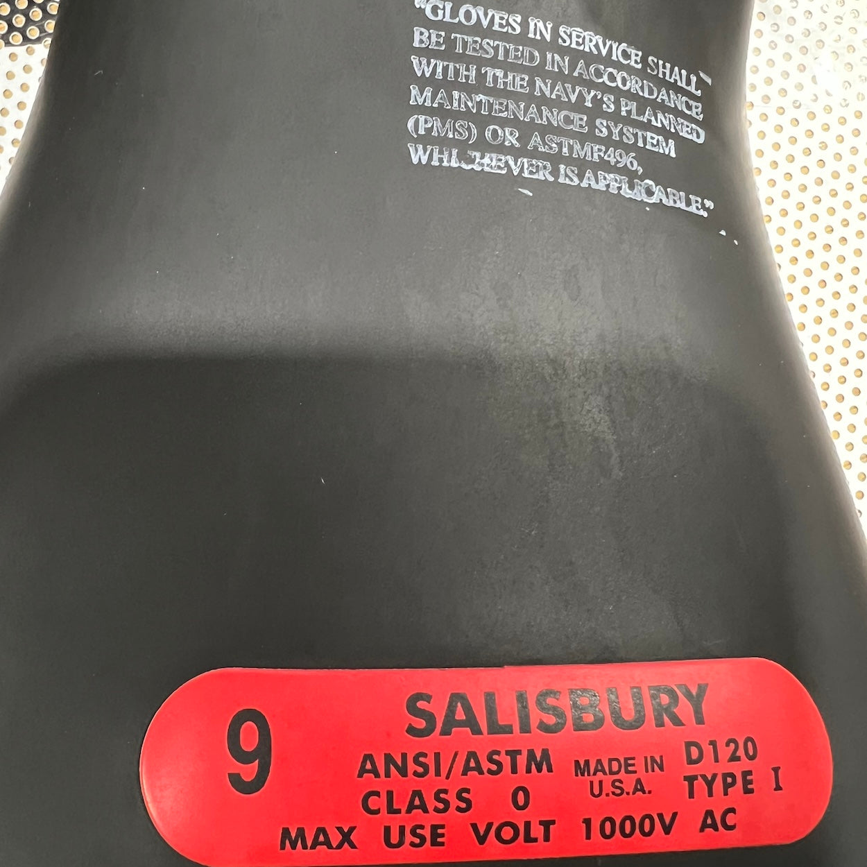 Salisbury By Honeywell Electrical Gloves - Class-0 Black