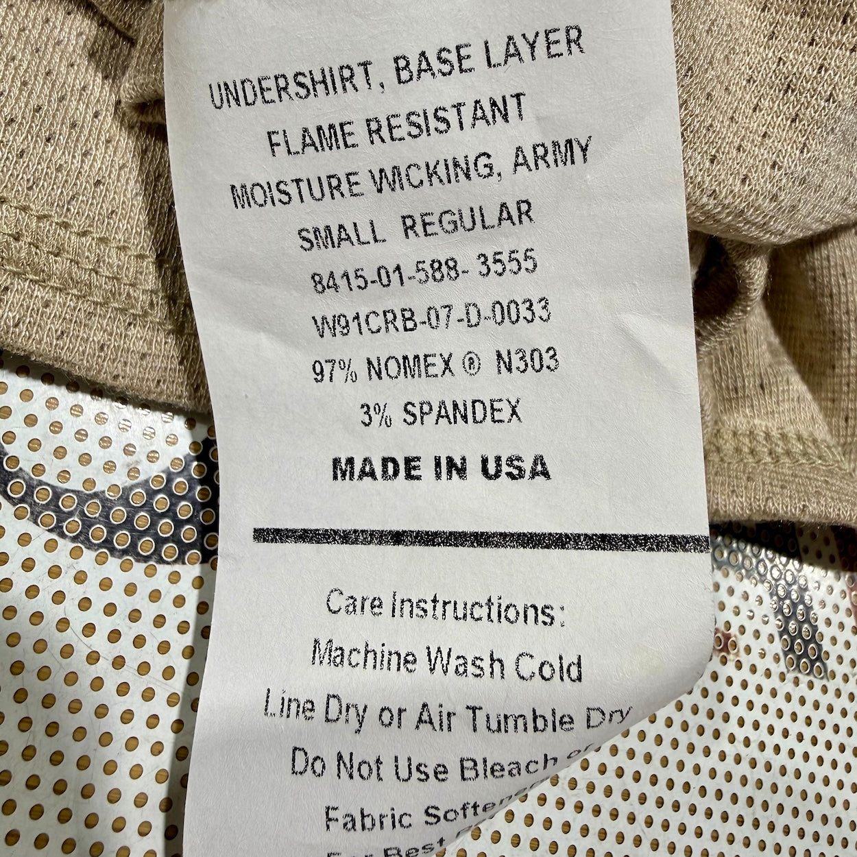 Peckham Military Insulated Flame Resistant Thermal Shirt – FR Rated Base Layer