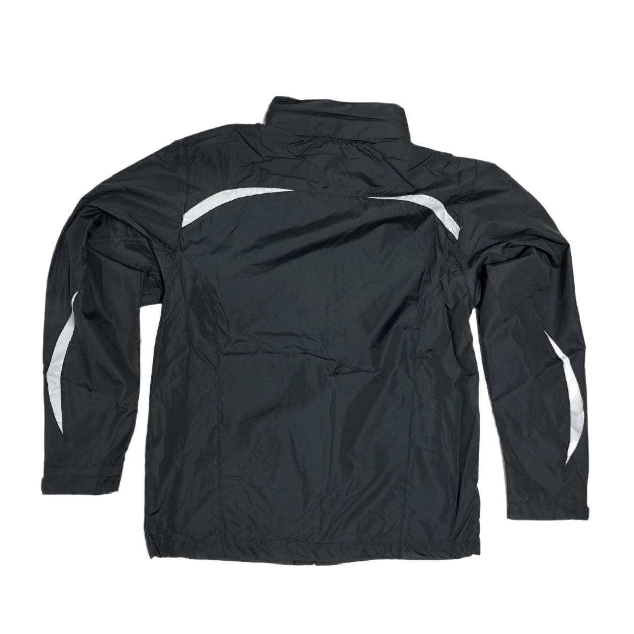 Ranch Clothing Lined Hooded Windbreaker Jacket with Zip Pockets