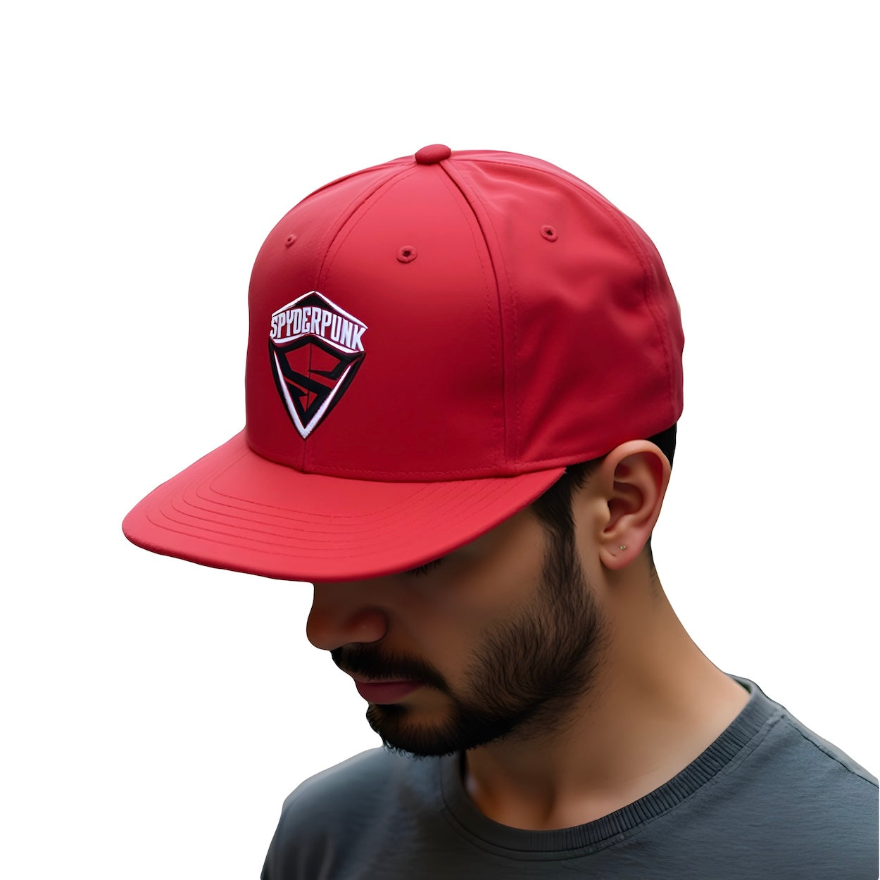 Spyderpunk Sports Snapback Cap - Embroidered Baseball Hat (2 Colors)