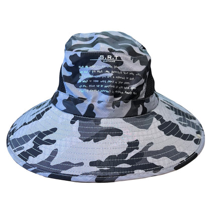 Hats SRT Wide Brim Boon Hat With Sun Block UPF 50