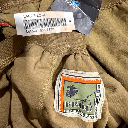 USMC FROG Waffle Mid Weight Thermal Base Layer Bottom Size Large Long