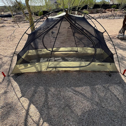 LiteFighter 1-Person Combat Tent - US Army Issue Coyote Tan