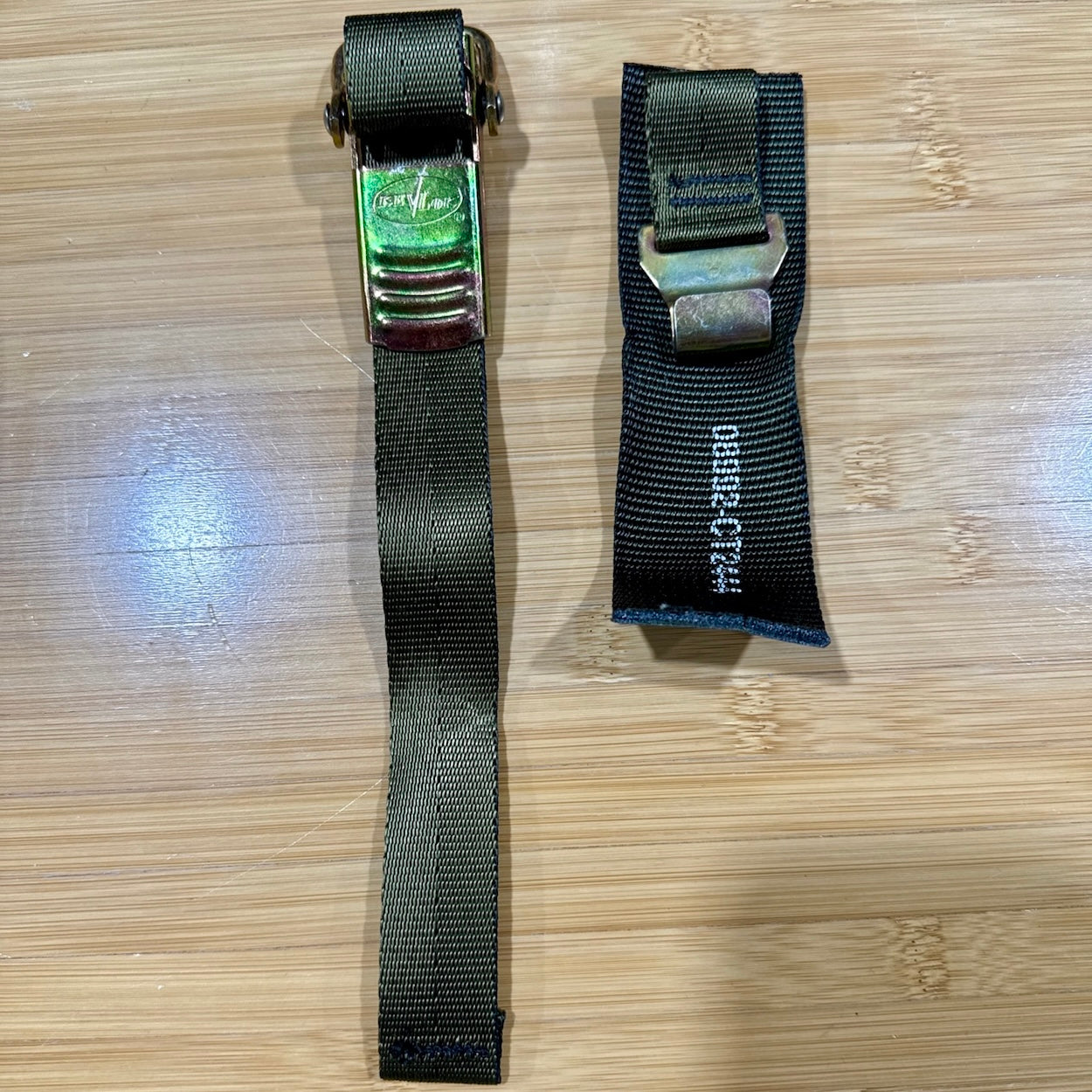 US Military Tie-Down Straps 2-Piece Set - New in Box Tactical Equipment Straps