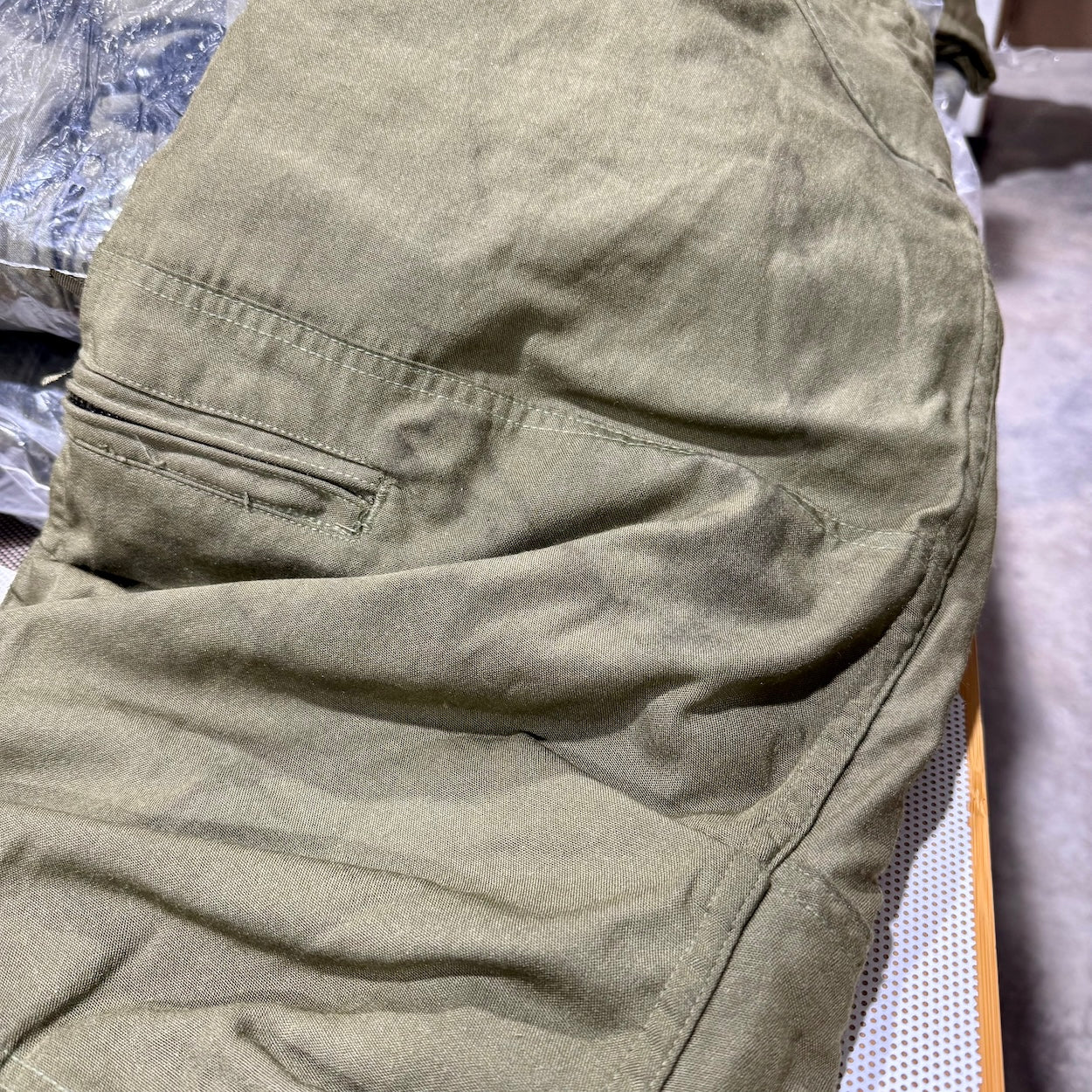 U.S. Military Combat Vehicle Crewmen Cold weather Overalls -Nomex Size Large