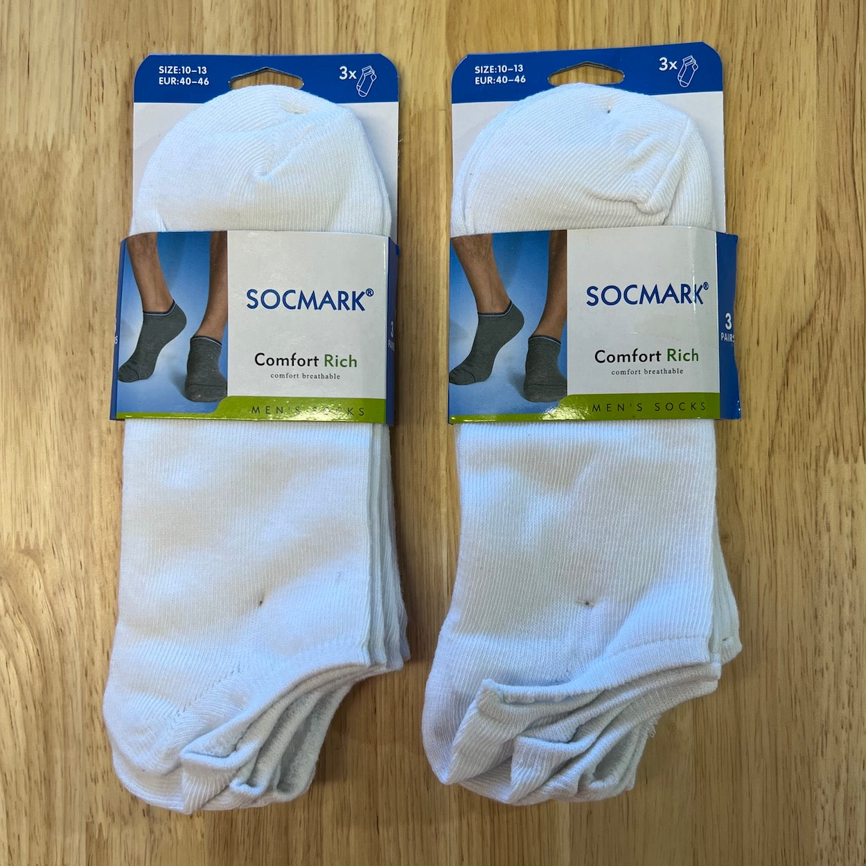 Socmark  No Show Socks 6 Pack
