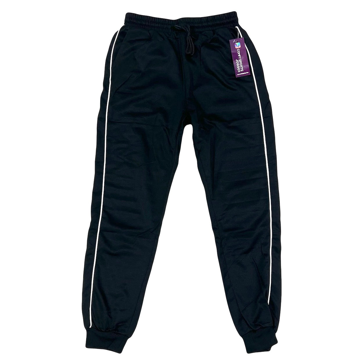 Women's Soft Stretch Joggers XS Petite 5 Colors Elastic Waistband Polyester