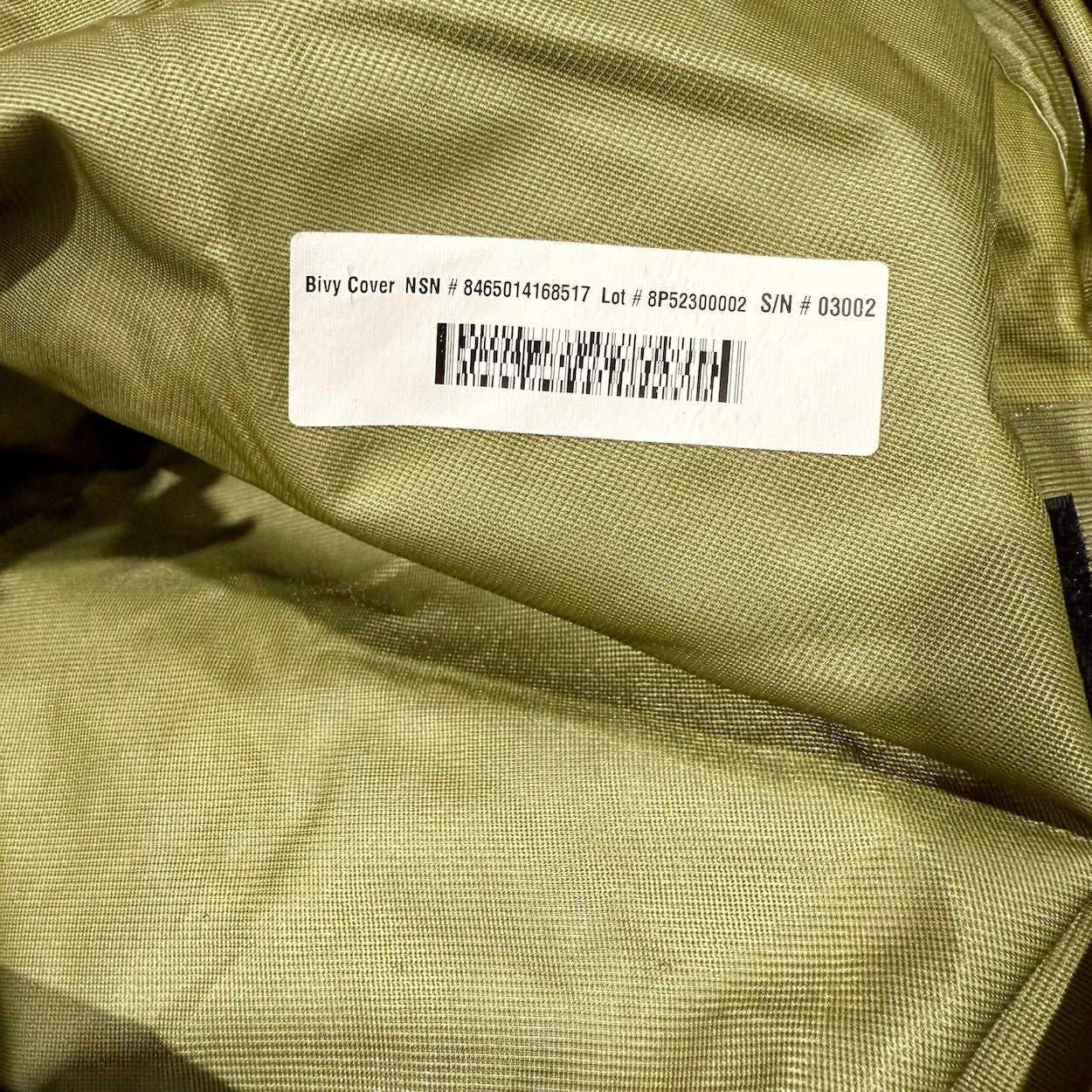 US Military GORE-TEX Bivy Cover - Woodland Camo Sleeping Bag Shelter - New