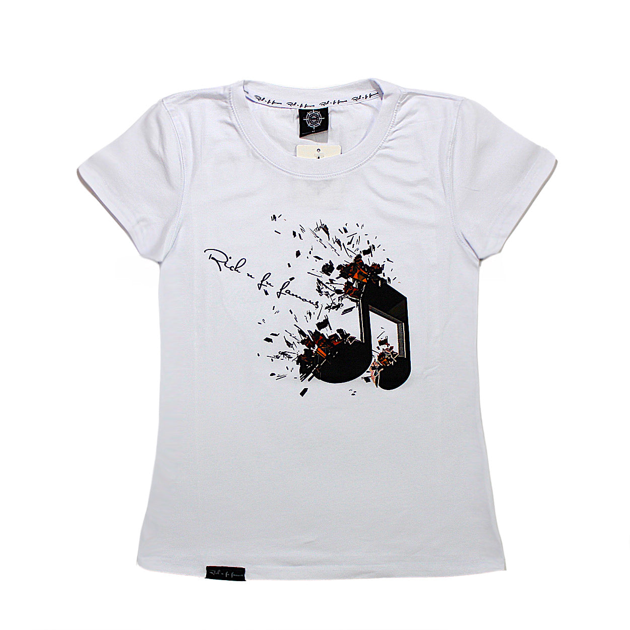 Play It Loud Women's Premium Fitted T-Shirt by RNF - Music Lover Tee