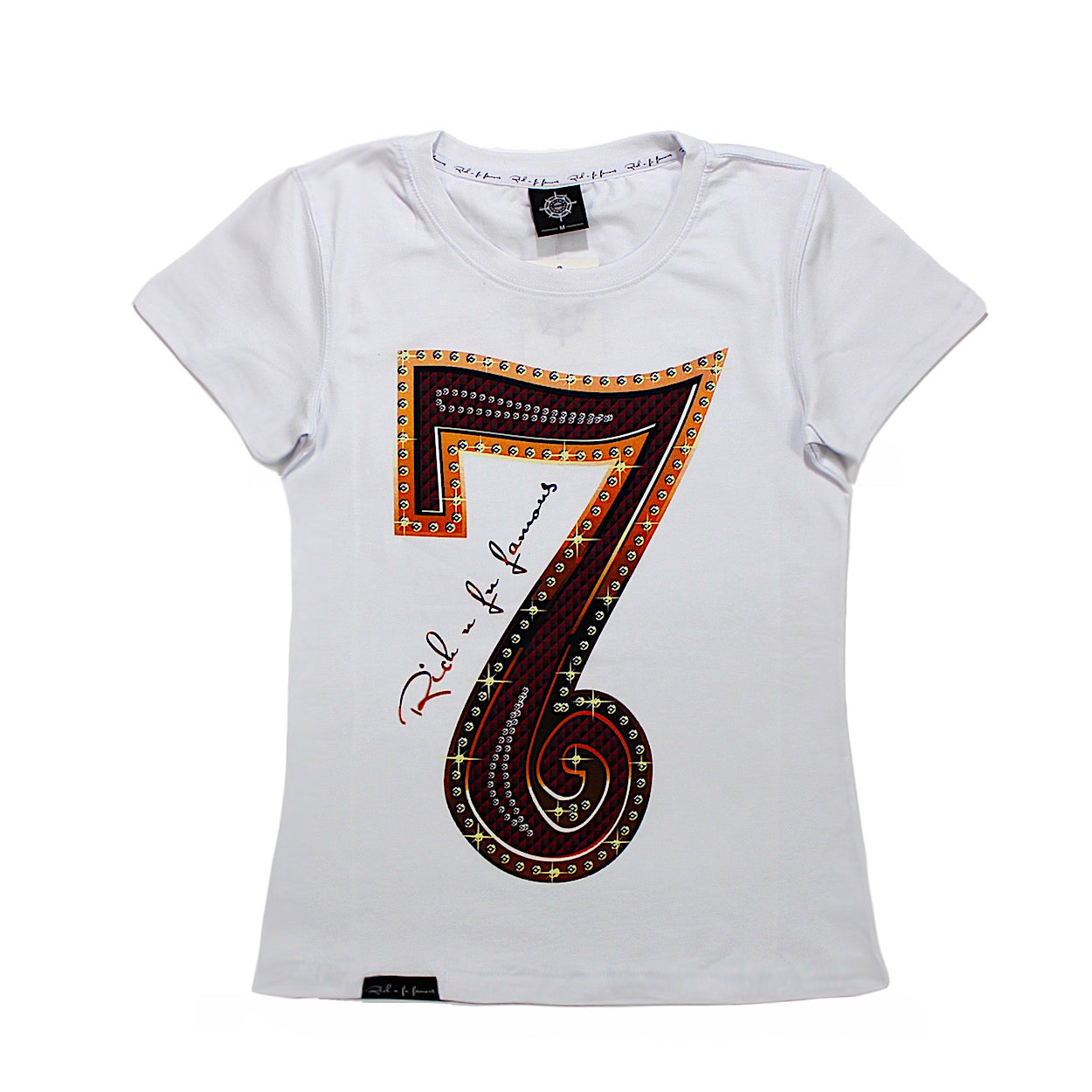 Women's Rich N Famous Lucky 7 Premium Cotton Tee