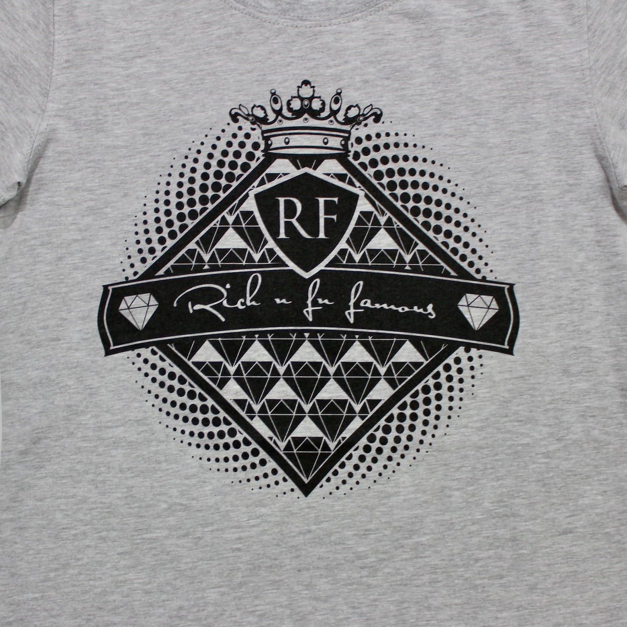 Women's RNF Crowned Queen Premium Fitted Tee - Luxury Design