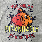 Boys Piranha Hoodie Shirt