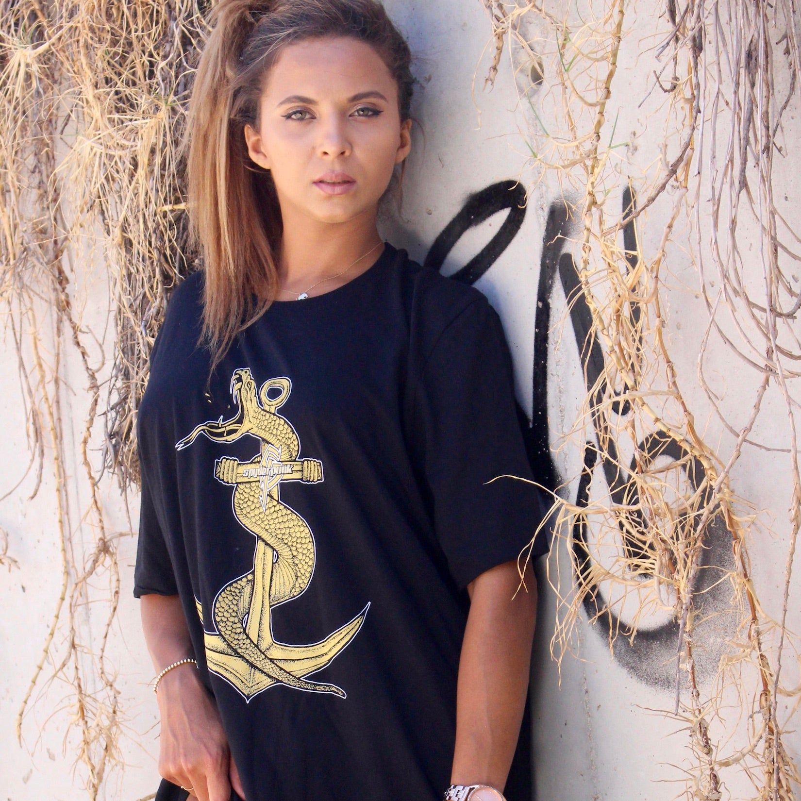 Golden Anchor Tee - Apparel Artist