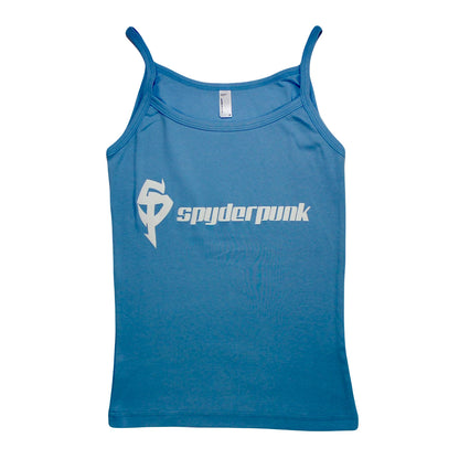 Women's Tank Top With Printed Spyderpunk Art On Front Of Tank