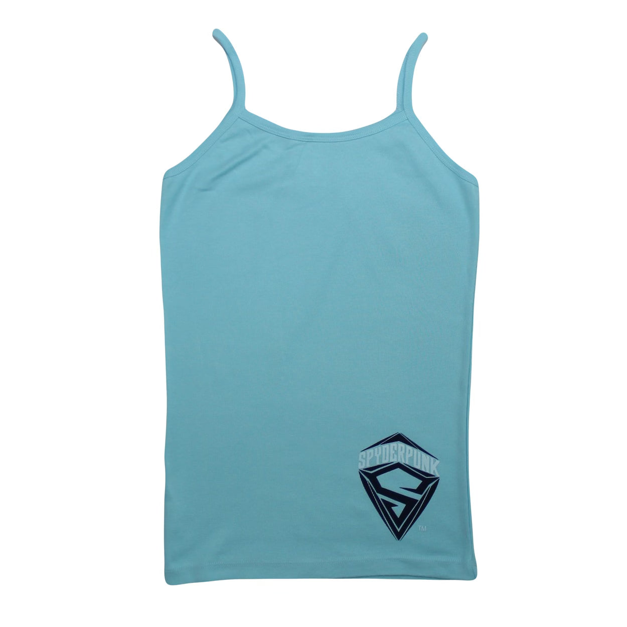 Women's Spyderpunk Logo Tank Top - Sea Blue