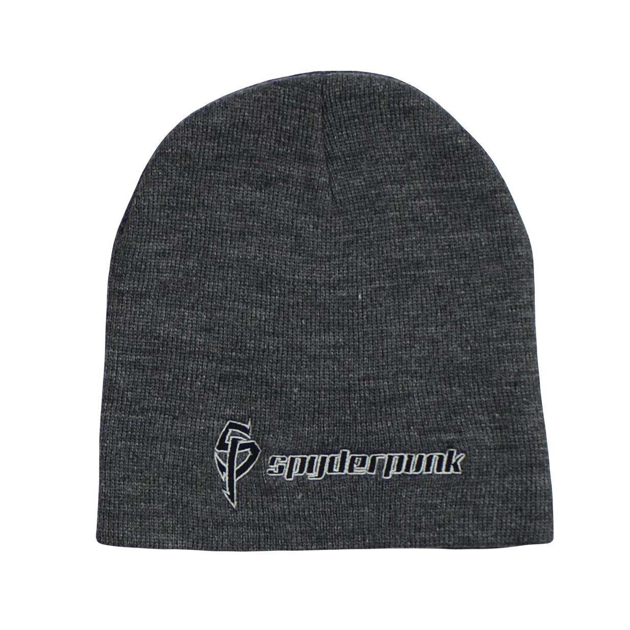 Spyderpunk Skull Beanie Embroidered Knit Hat 5 Colors Unisex Warm Winter