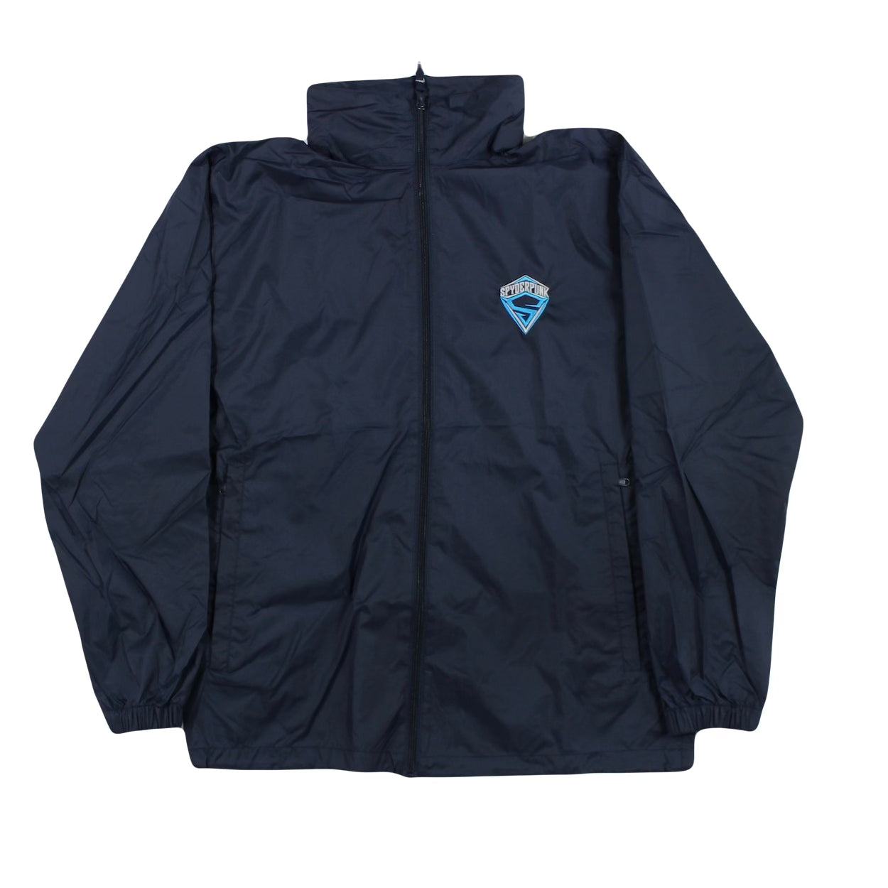 Spyderpunk Men's Windbreaker Jacket - Lightweight Outerwear