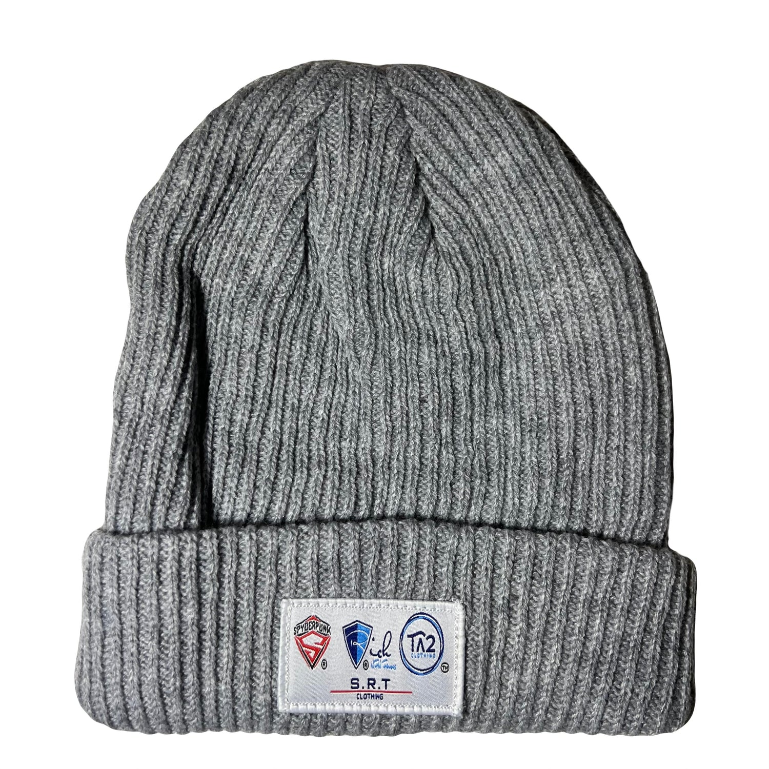 S.R.T Collaboration Knit Beanie - Patch Detail, 5 Colors
