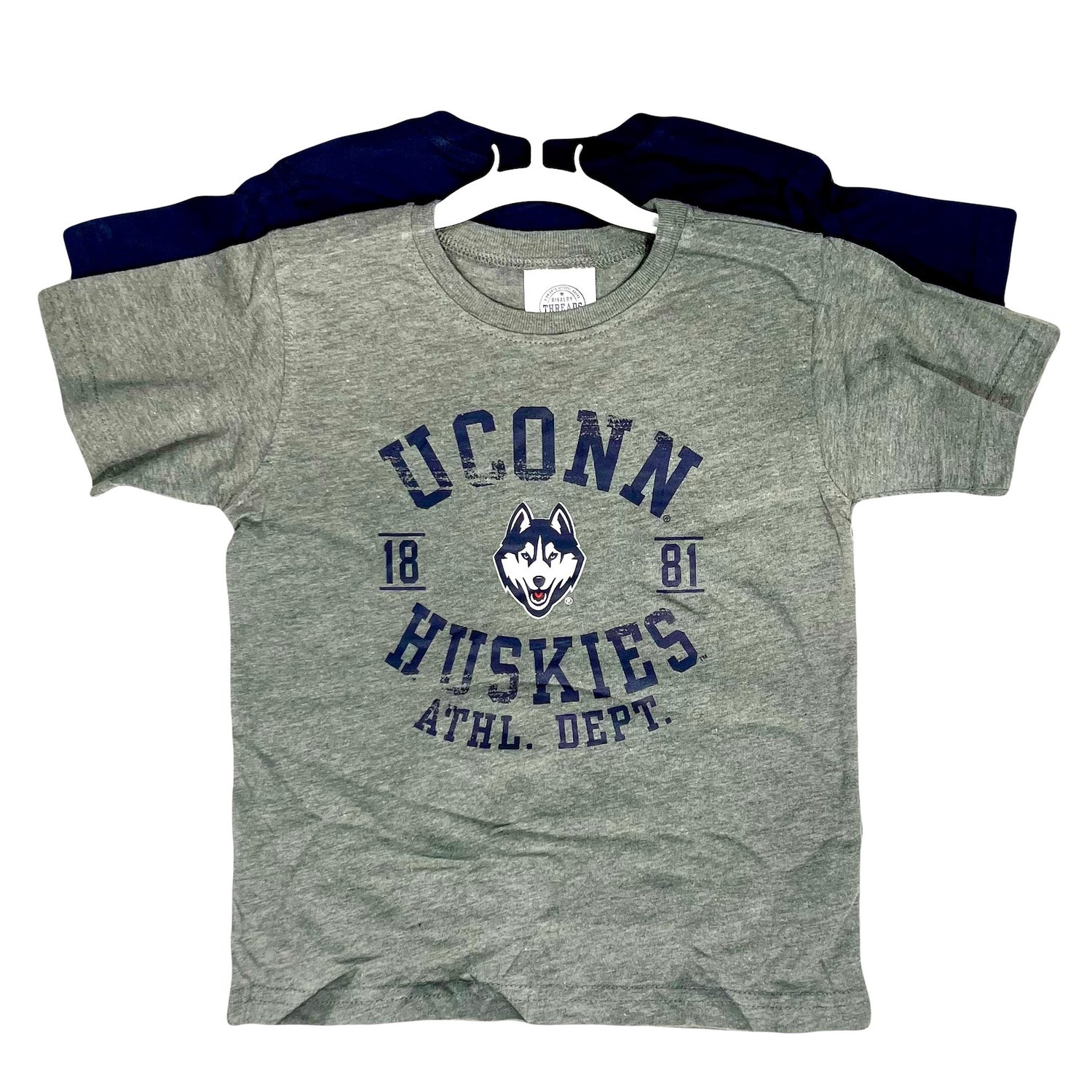 UConn Huskies Toddler Athletic Dept 2-Pack T-Shirts by Rivalry Threads - Sizes 2T-4T