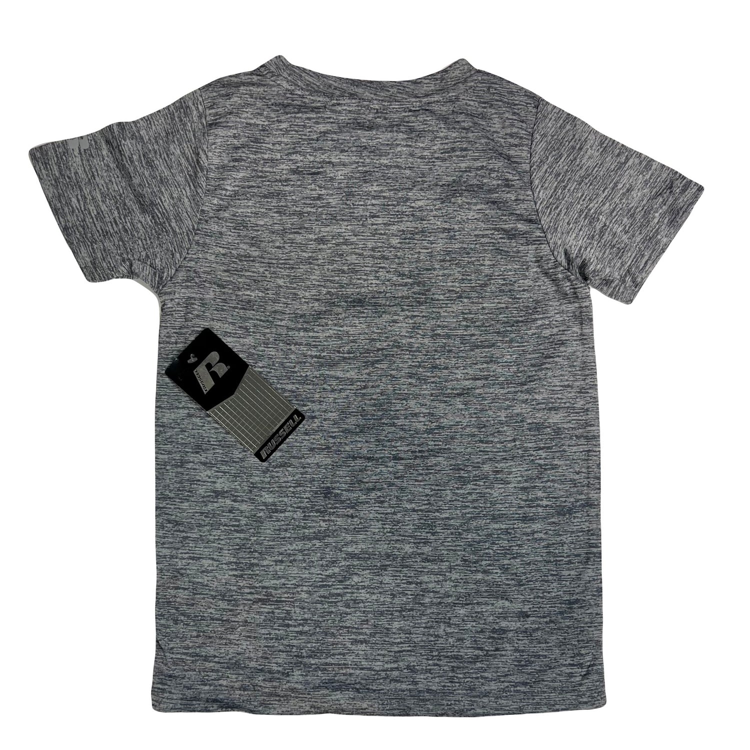 UConn Huskies Youth Gray Marble Moisture-Wicking Sports T-Shirt by Russell Sports - Sizes XS-XL