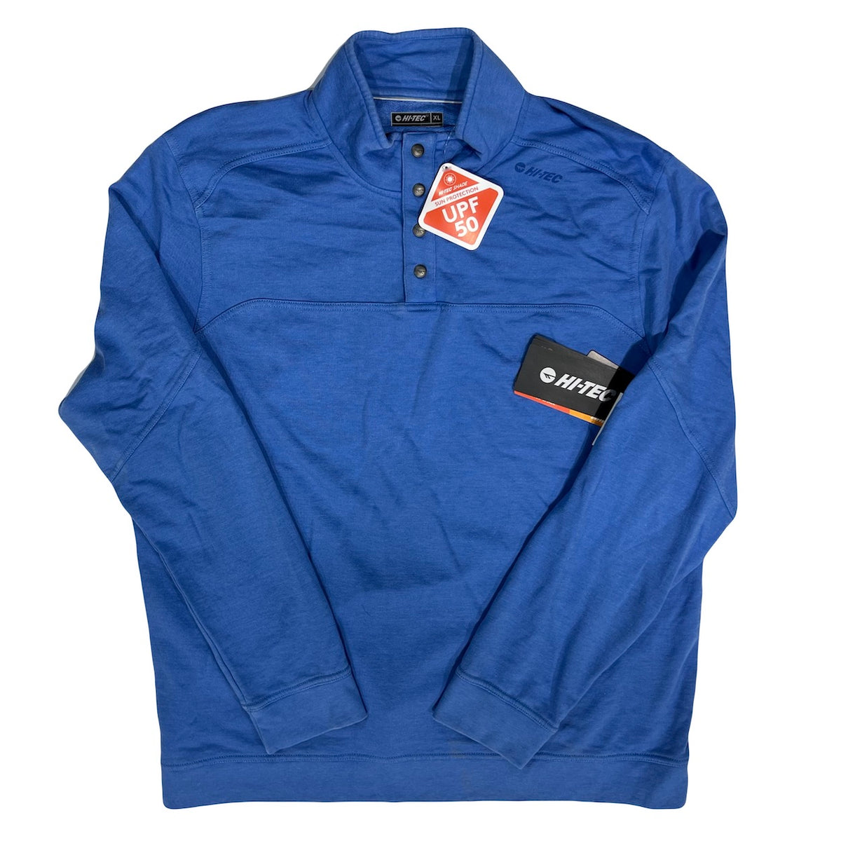 Hi-Tec Men's 1/4-Snap UPF 50 Pullover | XL