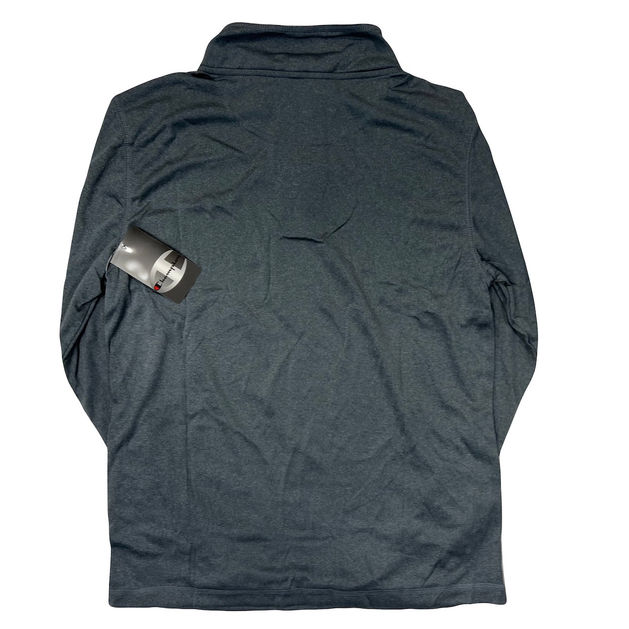 UConn Huskies Youth Gray 1/4 Zip Pullover Hoodie by Champion